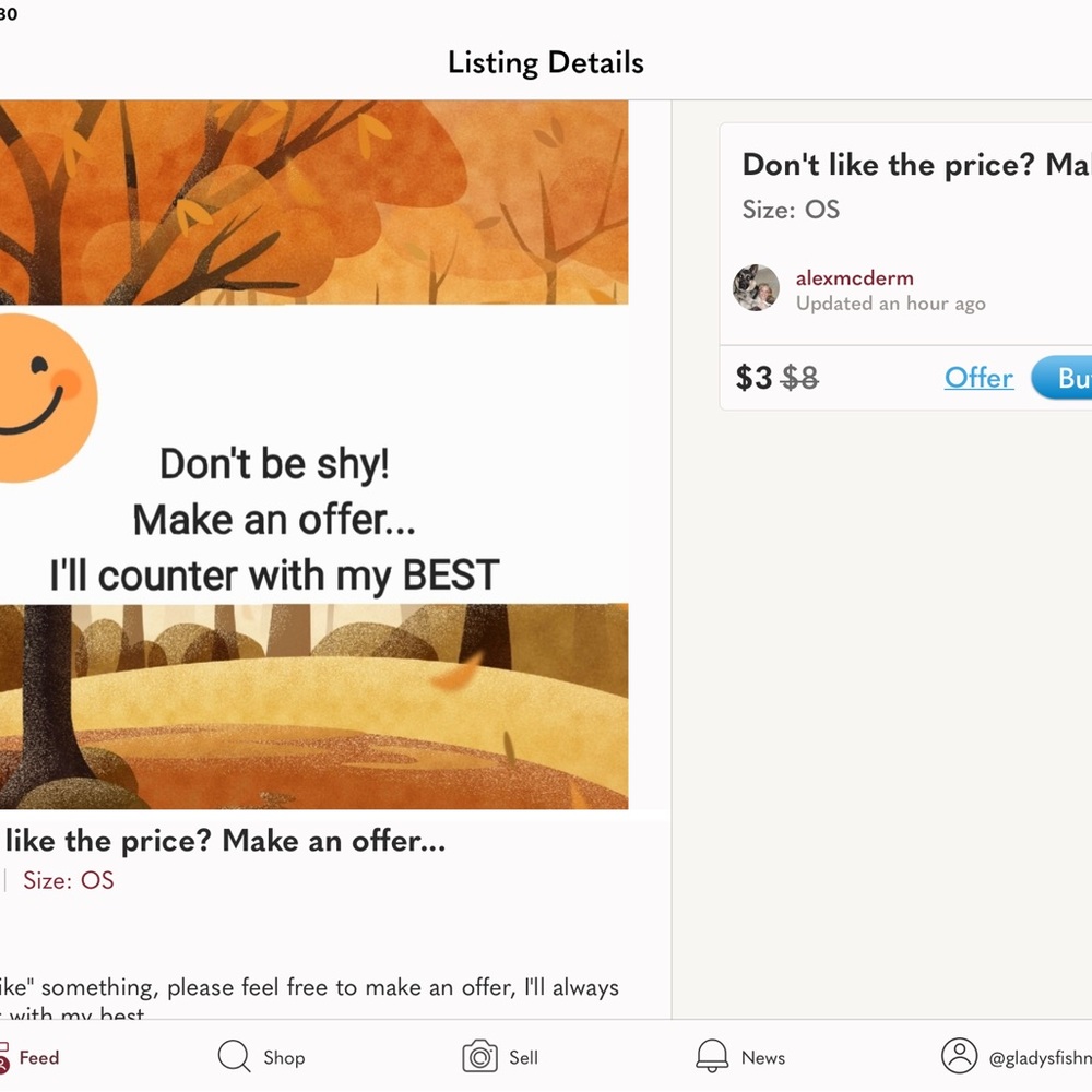 Put in an offer